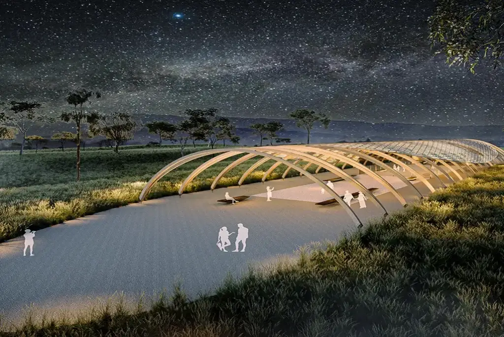 Melbourne Arboretum future vision render